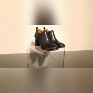 Hush Puppies Black Heeled Boots